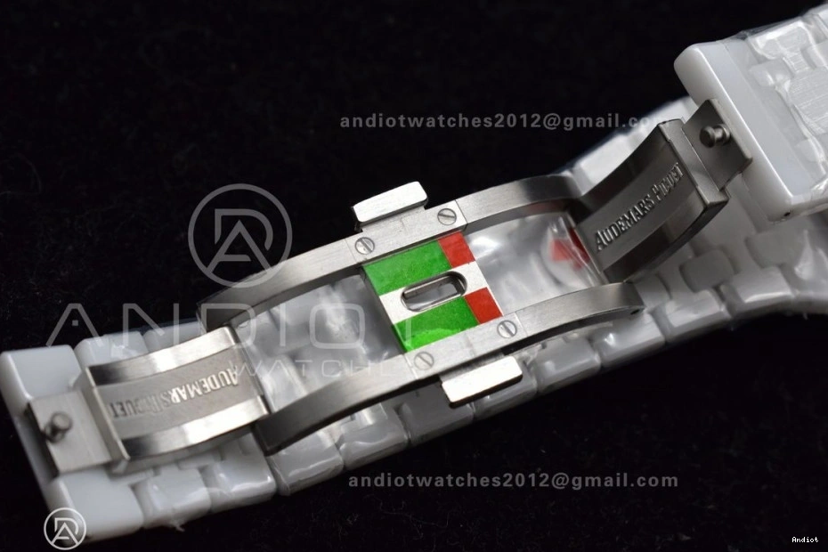 White Calendar Best Ceramic APSF Bracelet Edition 26579cb A5134 Oak Ceramic Perpetual on Royal 0425